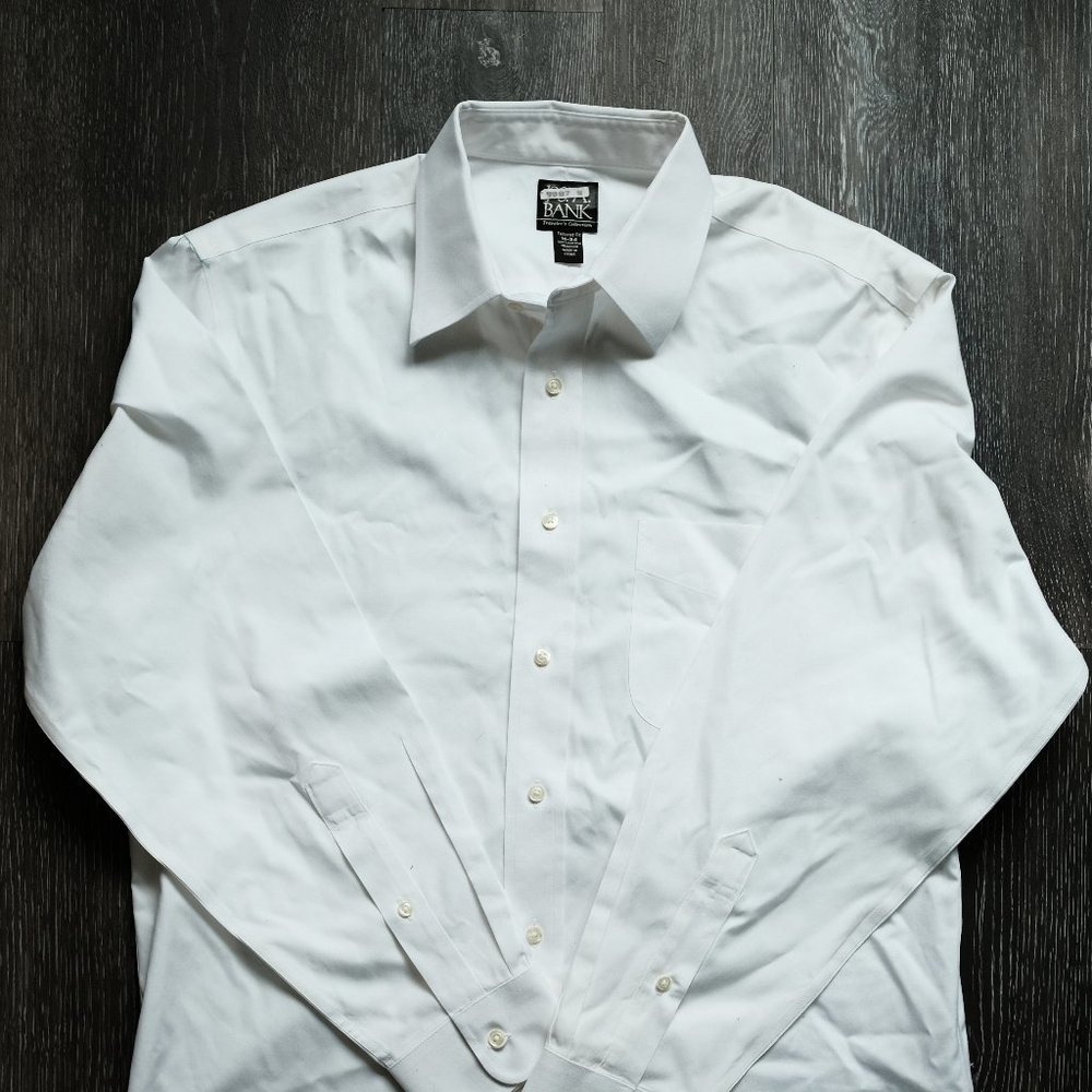 Jos. A. Banks Travelers Collection White Button up